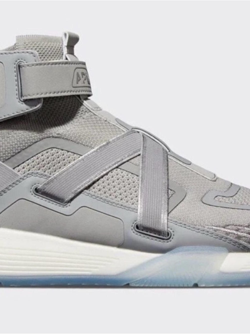 APL Superfuture Basketball Shoes Gray Men 8.5 Women 10 NWOT $325